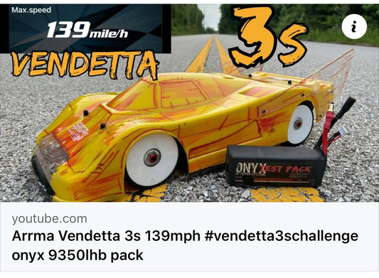 Arrma vendetta world record