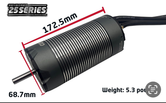 Castle 2535 Sensored Motor - 680Kv