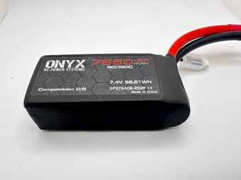 compare product O.P.S Competition pack D/S 7650mah Shorty 7.4v (2s2p)