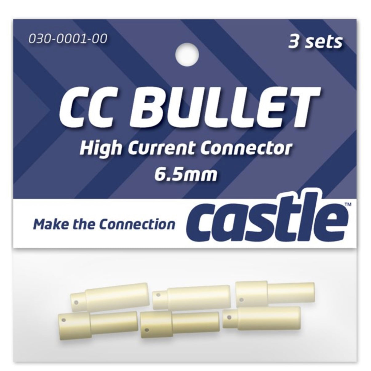 Castle 6.5mm Bullet Set.