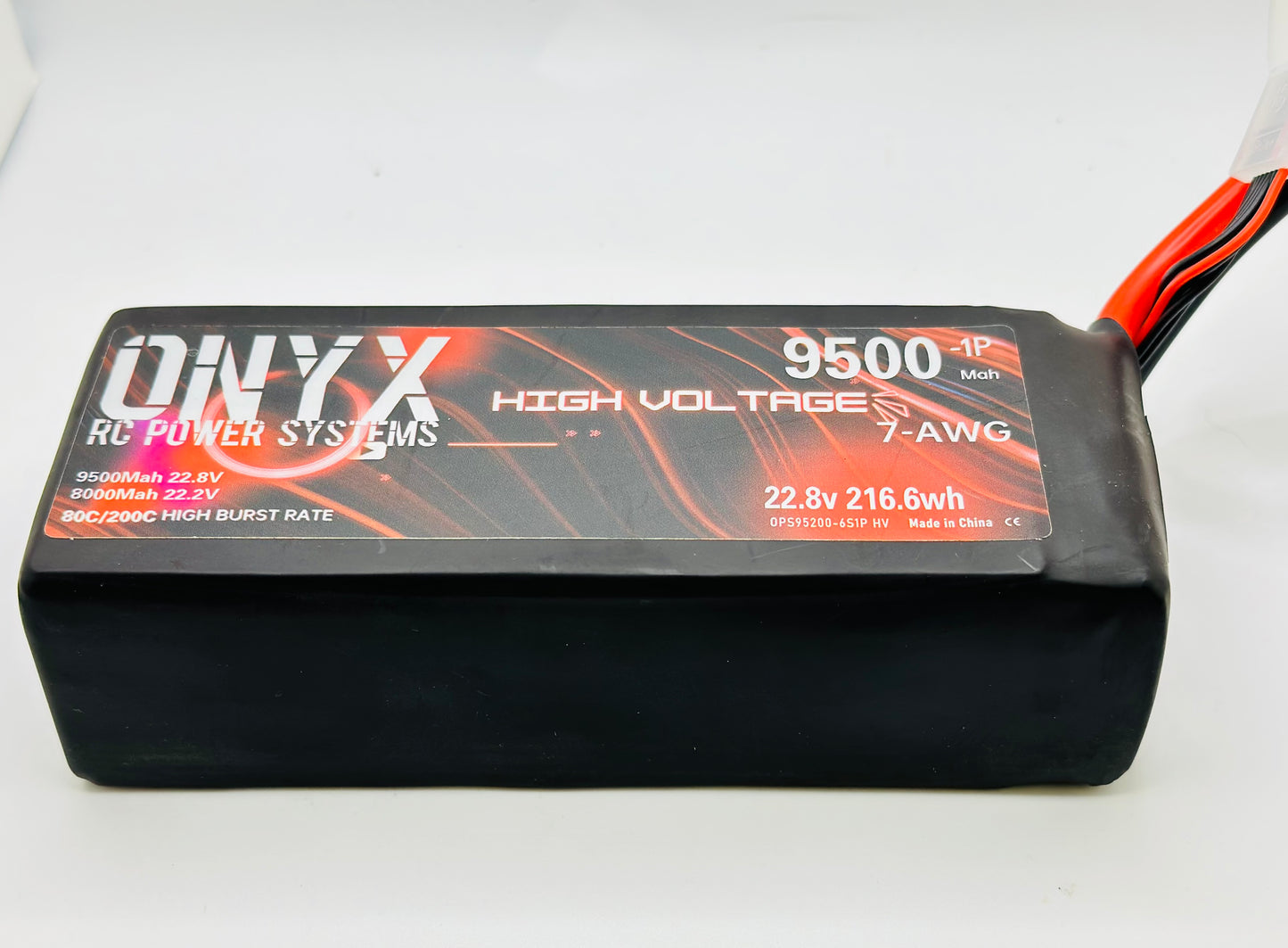 O.P.S HV 9500mah 22.8 (6s1p)