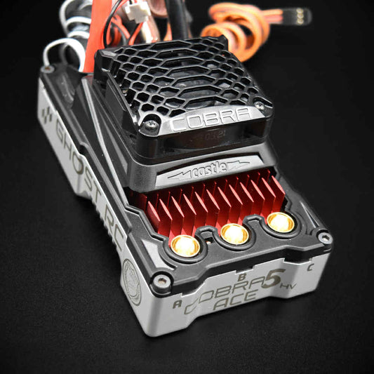 GHOST RC - COBRA 5 HV ACE - DRAG AND HIGH SPEED 12S ESC