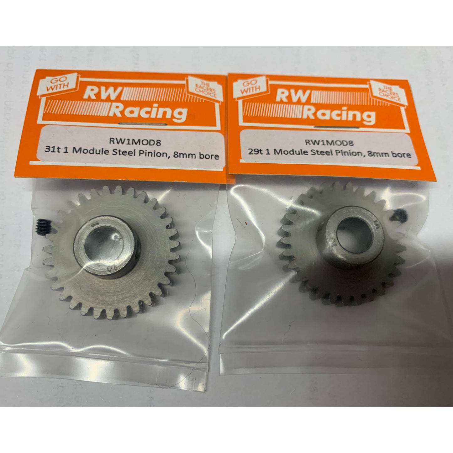 RW Racing Pinions 8mm